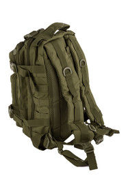 PA Gear Tactical Assault Rucksack in OD Green is made of 600D nylon